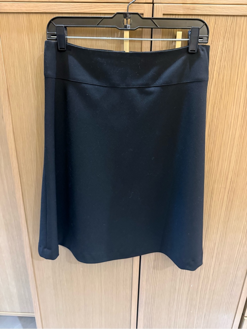 Express Black A-Line Skirt